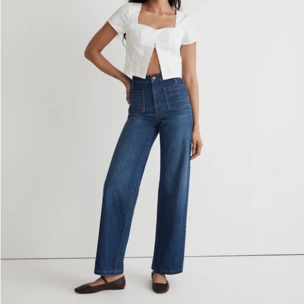 Madewell The Perfect Vintage Wide-Leg Jean